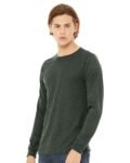 BELLA_+_CANVAS_3501CVC_Heather_Forest_Front_High_Model