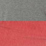 Grey/ Red Triblend