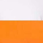 White/ Neon Orange